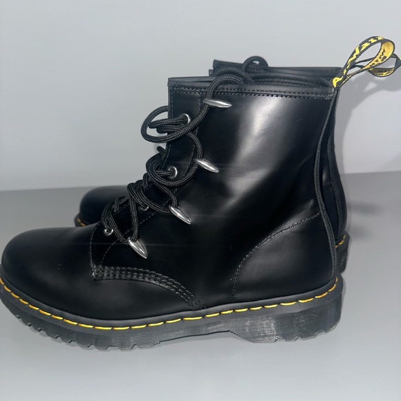 Dr. Martens 1460 Black Leather Combat Boots | Men’s 12 | NWOT - Picture 2 of 6